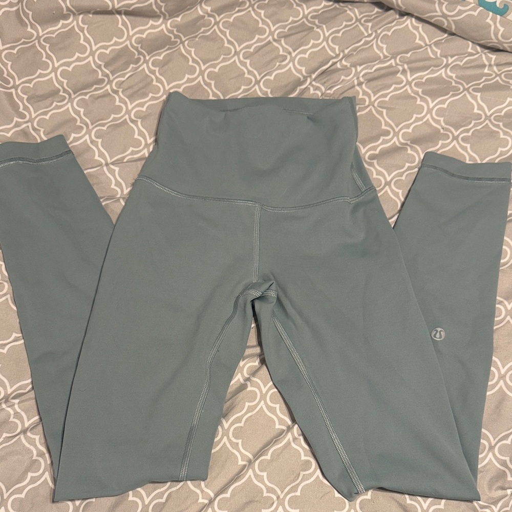 lululemon athletica sage green  Leggings
